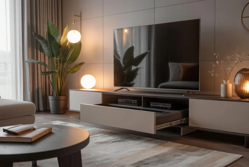 Use Motorized or Hidden TV Mounts