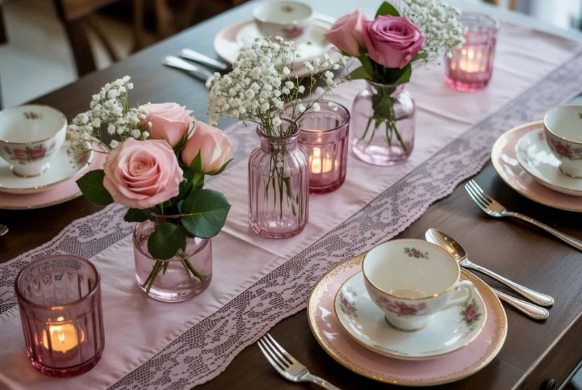 Vintage-Inspired Table Settings
