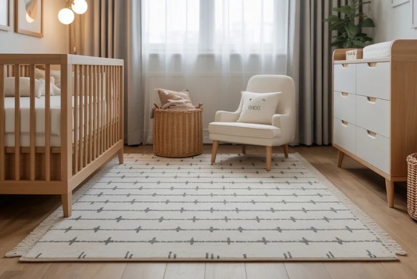Washable and Practical Nursery Rugs