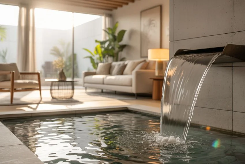 Why Choose a Wall Mounted Waterfall Indoors