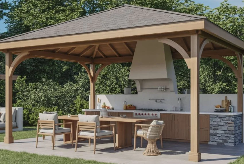 Why Gazebo Kitchens Instantly Feel Luxurious