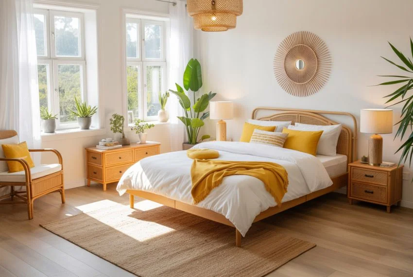 Yellow with Natural Elements