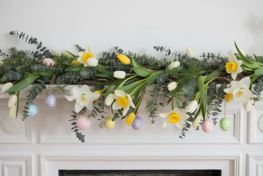 Add Seasonal Greenery and Florals