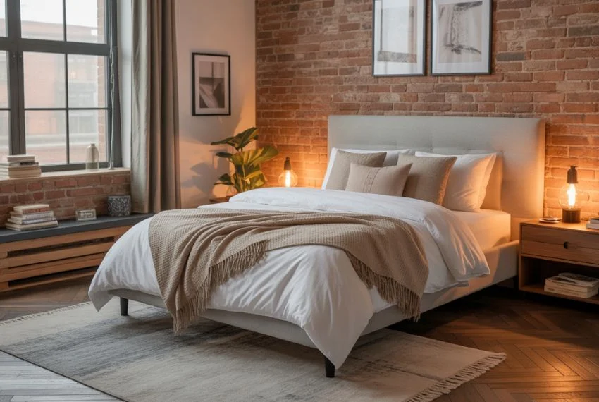 Adding Comfort to Balance the Raw Look