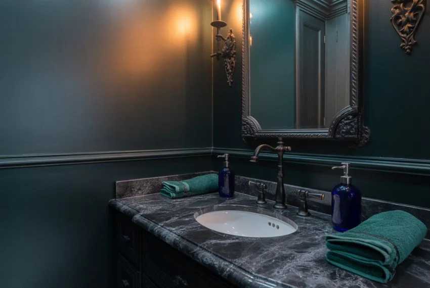 Adopt a Dark and Dramatic Colour Scheme