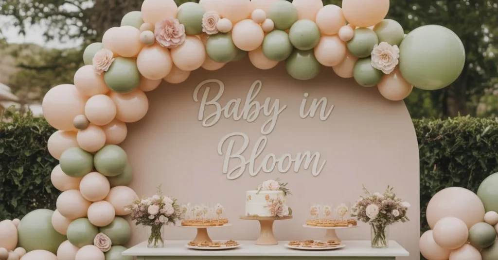 Baby In Bloom Shower Ideas