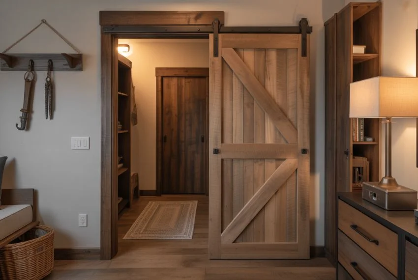 Barn-Style Doors for Rustic Charm