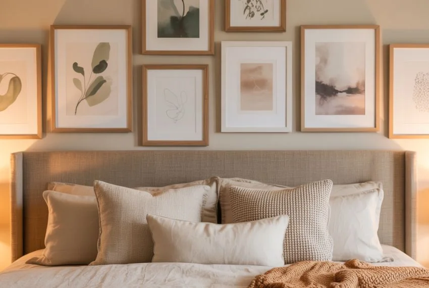 Bedroom Gallery Wall Ideas for a Cozy Personal Touch