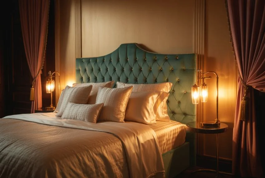 Bedroom Retreats with 1920s Elegance