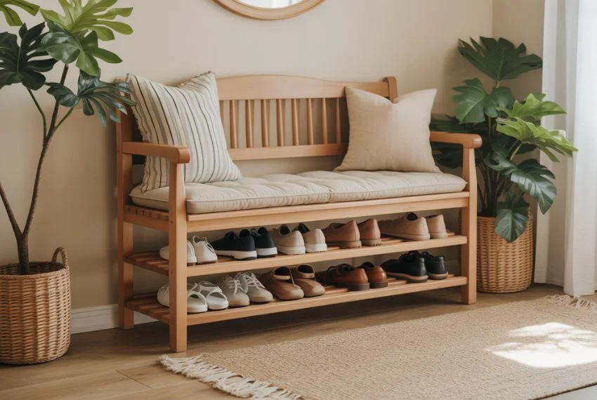 Bench Shoe Rack Combos