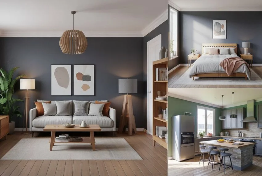 Best Rooms for Benjamin Moore Silhouette Colour