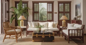 Timeless British Colonial Interior Design Ideas for an Elegant, Collected Home