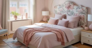 Charming Floral Headboard Ideas to Brighten Your Bedroom