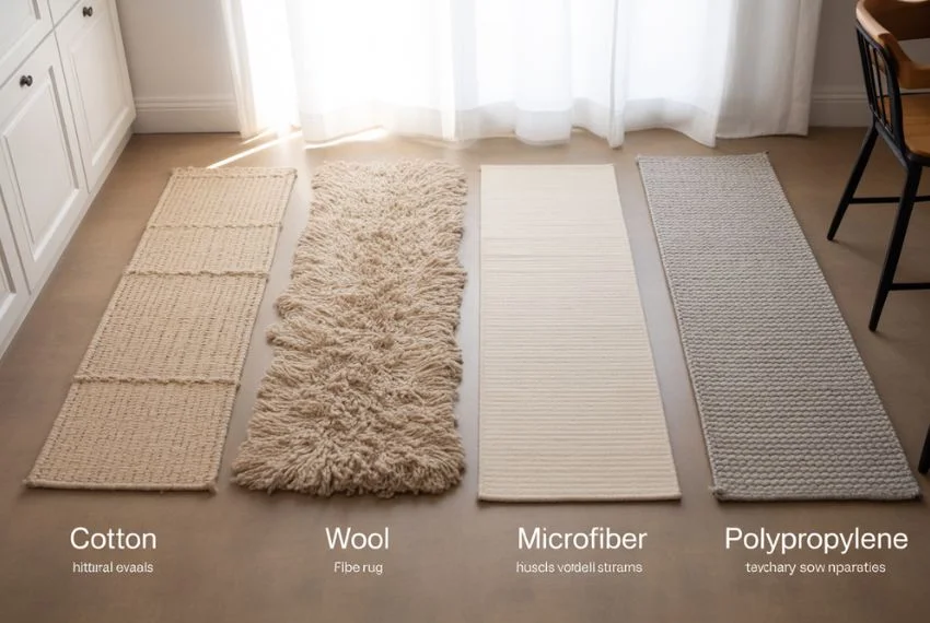 Choosing the Right Material for Kitchen Runner Rugs