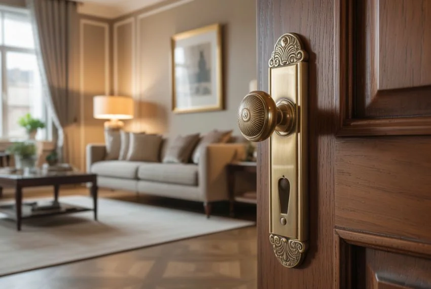 Classic Brass and Gold Handles