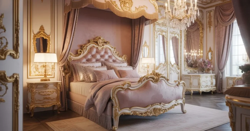 Create a Palace-Inspired Space with These Rococo Revival Bedroom Decor Ideas