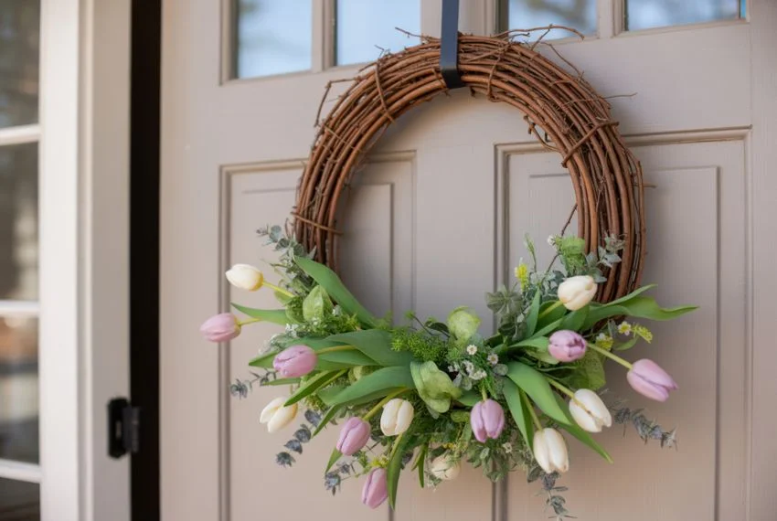 DIY Spring Wreath