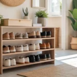 DIY and Ready-Made Wooden Shoe Rack Ideas to Elevate Your Home