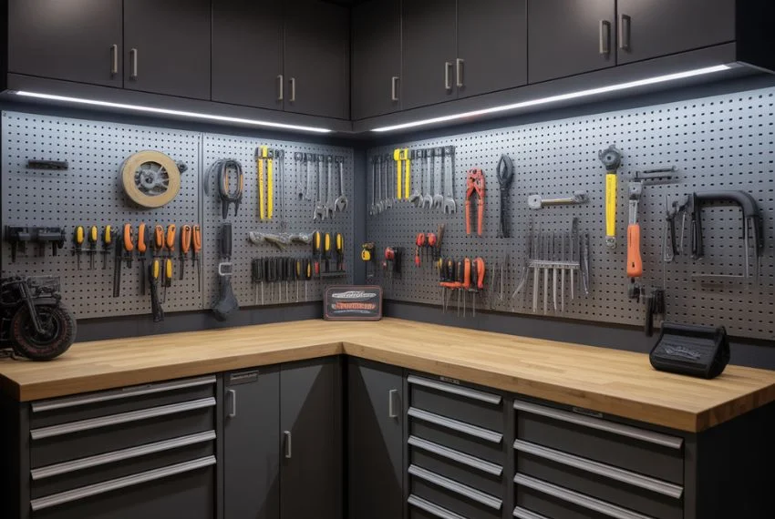 Design a Functional Garage-Inspired Corner