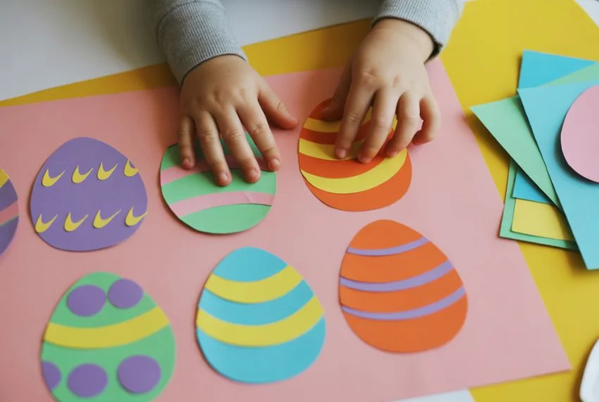 Easter Egg Collages