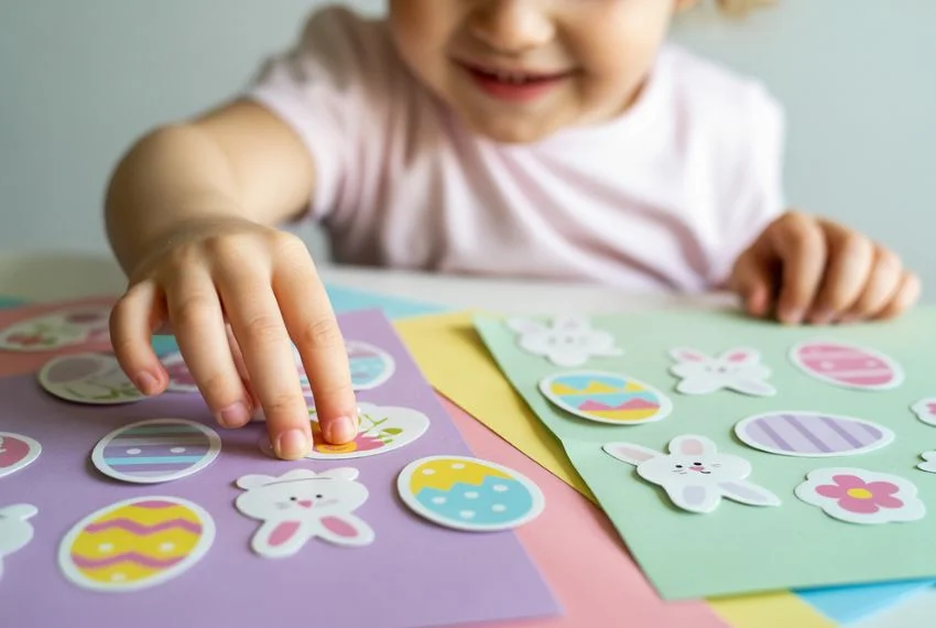 Easter Sticker Scenes