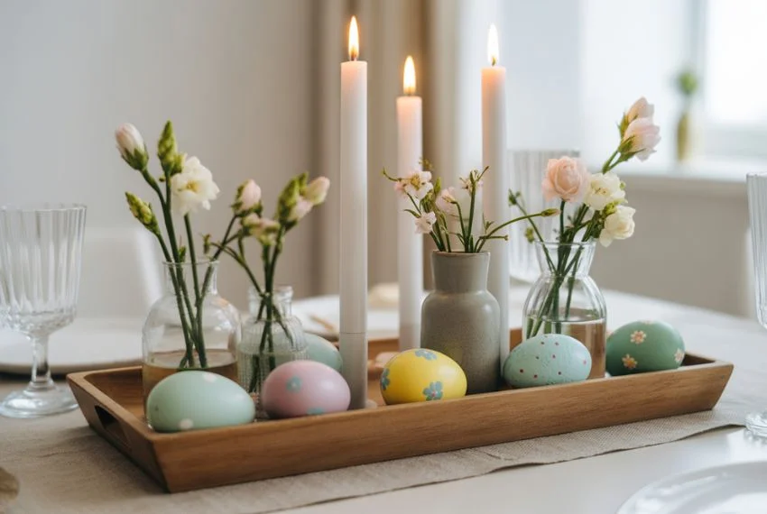Elegant Easter Table Centerpieces