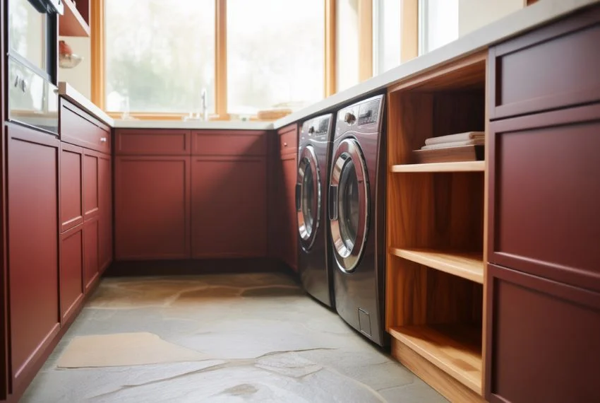 Flooring That Complements Burgundy