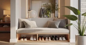 Functional Entryway Benches With Shoe Storage for Small and Large Homes