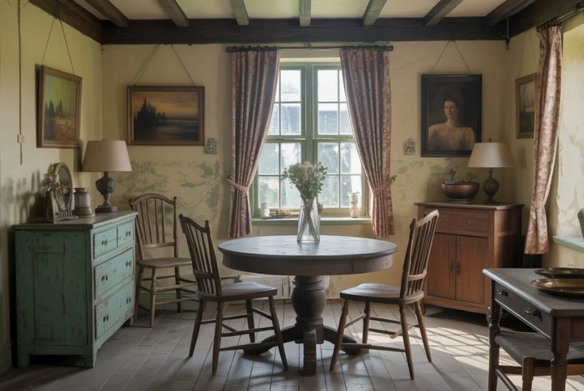 Furnish With Vintage and Timeworn Pieces