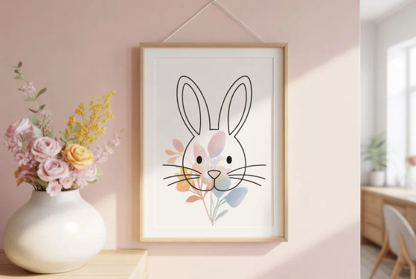 Handmade Easter Wall Art
