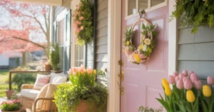 Handmade Spring Door Hanger Ideas for a Warm Seasonal Welcome