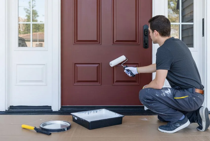 How to Paint Your Front Door Step by Step