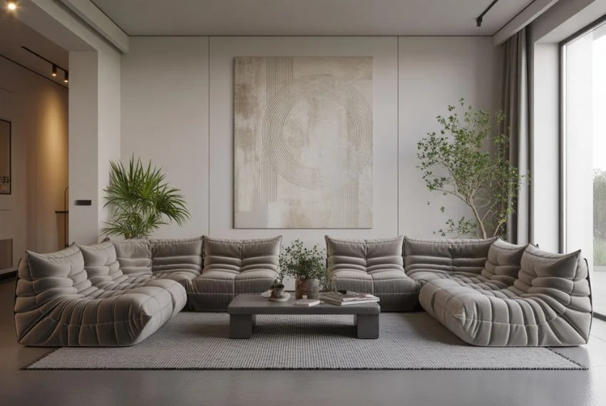 How to Style the Togo Sofa in Modern Interiors