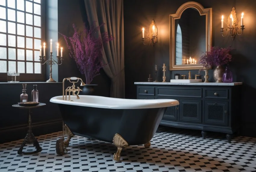 Integrate Gothic and Vintage-Inspired Fixtures