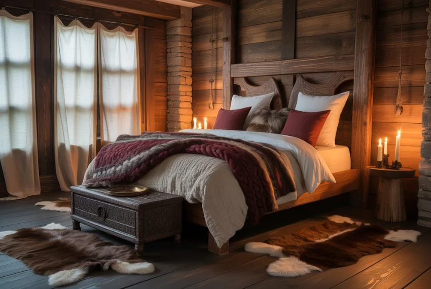 Integrate Textures That Convey Warmth and Strength