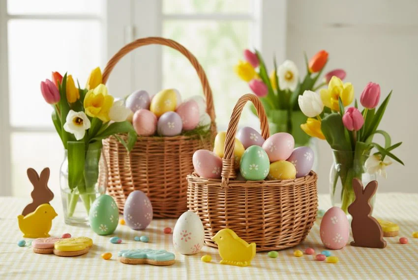 Interactive Easter Centerpieces
