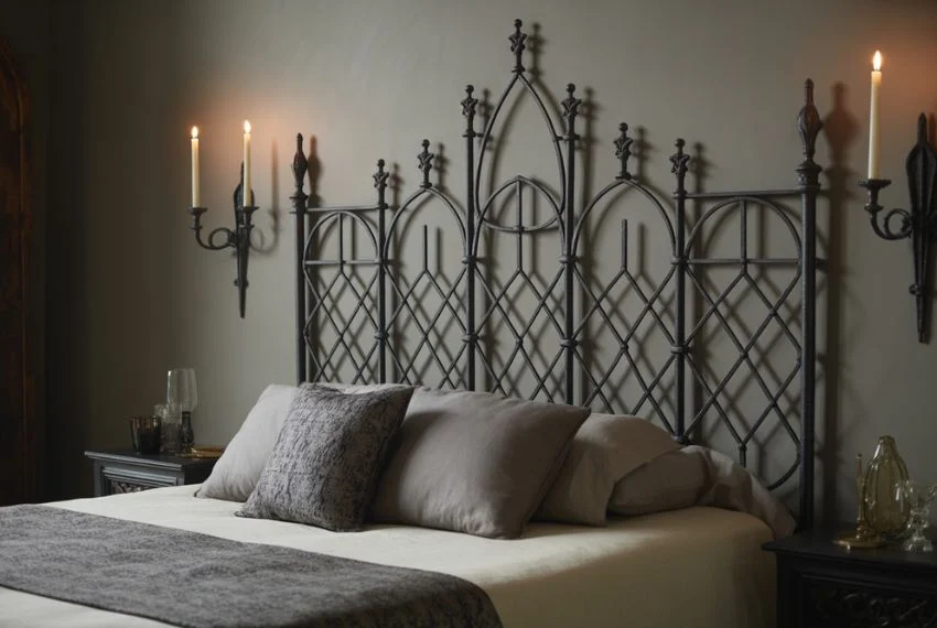Iron and Metal Gothic Headboards