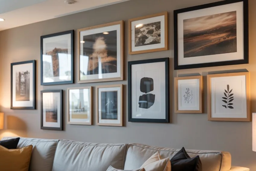 Living Room Gallery Wall Ideas That Make a Statement