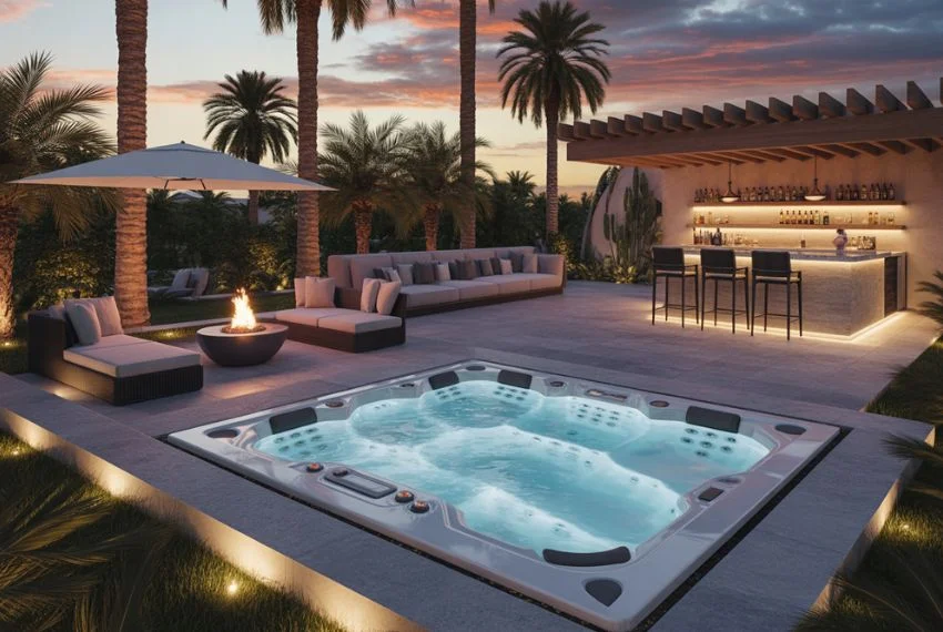 Luxury Resort-Style Backyard