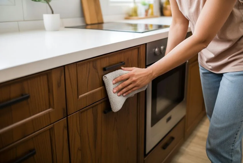 Maintaining Your Dark Oak Cabinets