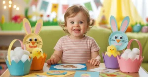 Mess-Free Toddler Easter Crafts to Keep Kids Entertained
