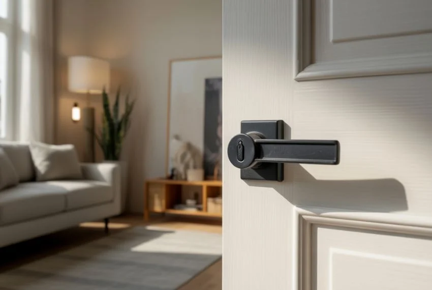 Minimalist Handle Locks for a Clean Look