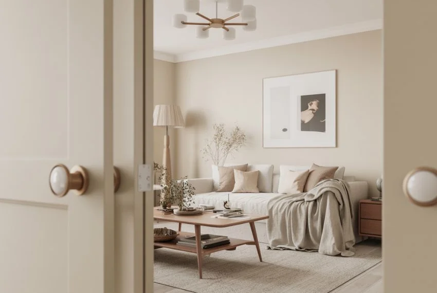 Minimalist Round Door Knobs