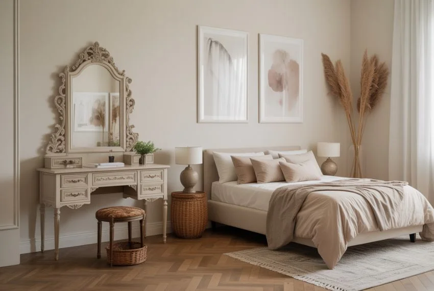 Mix Antique and Modern Pieces Carefully