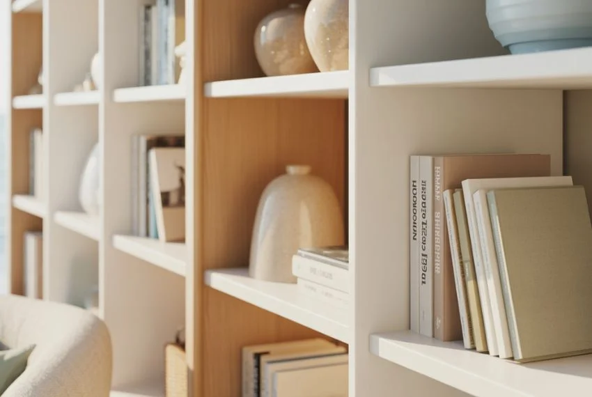 Mix Books With Coastal-Inspired Decor Pieces