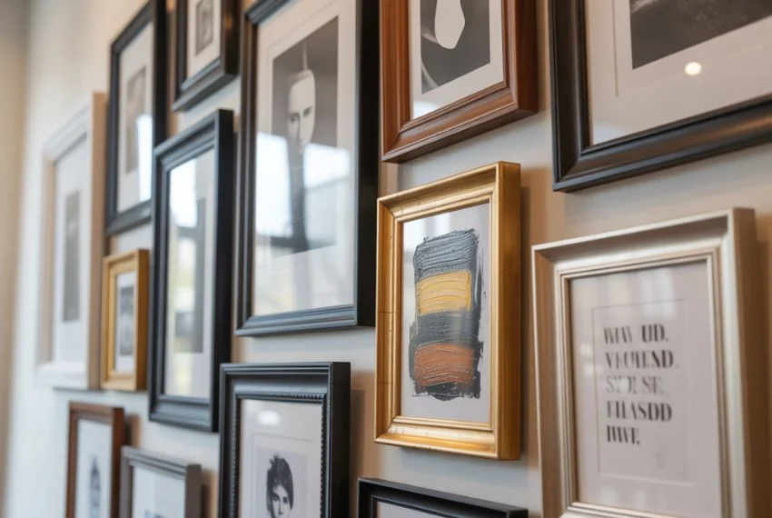 Mix of Frames and Art Styles