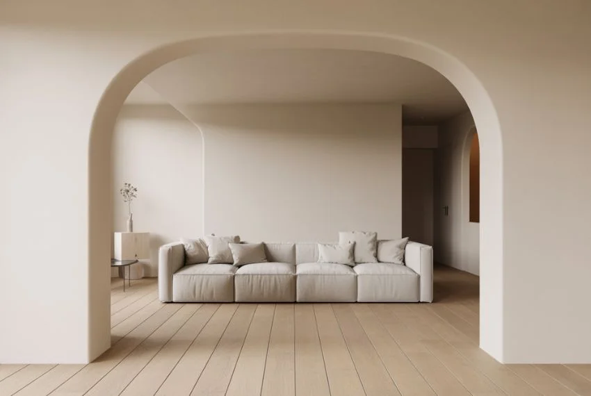 Modern Minimal Arched Doorway Ideas