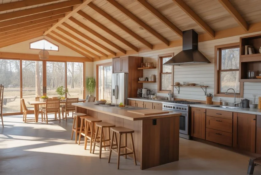 Open-Concept Layouts for Seamless Flow