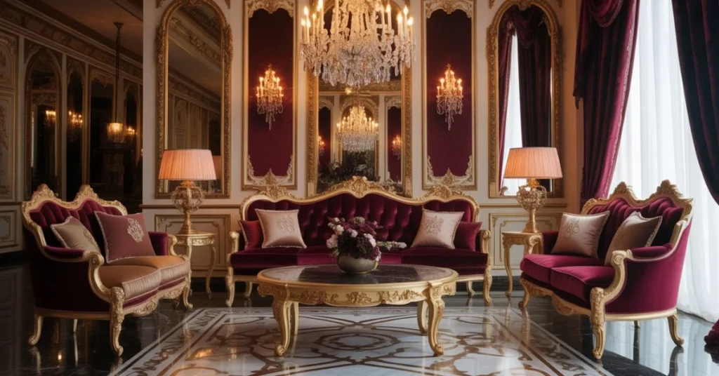 Opulent Baroque Living Room Decor Ideas to Elevate Your Space