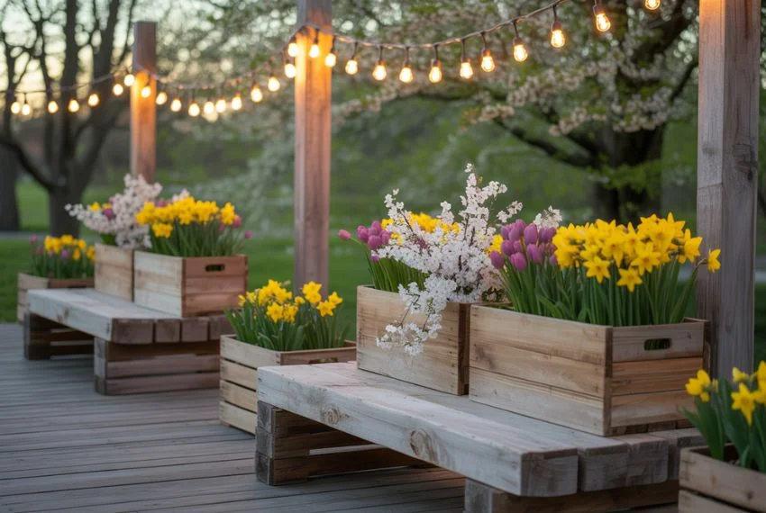 Outdoor Rustic Touches